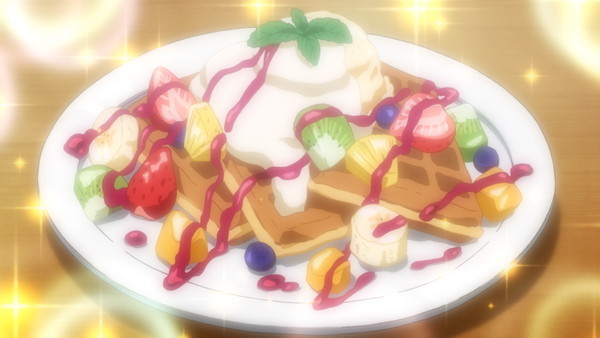 『鹿枫堂よついろ日和』オシャレカフェに入る勇気が出ないタウン志の记者砂金が椿に指南を求める!