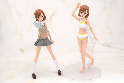 KADOKAWA プラモデル とある科学の超電磁砲 御坂美琴 DXver. ☆特価品 KADOKAWA PLASTIC MODEL SERIES 「とある科学の超電磁