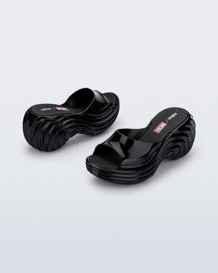 【大人気コラボ】Melissa x DIESEL (ディーゼル) 厚底サンダル MELISSA×DIESELの革新コラボ♡進化系サンダル＆スニーカー