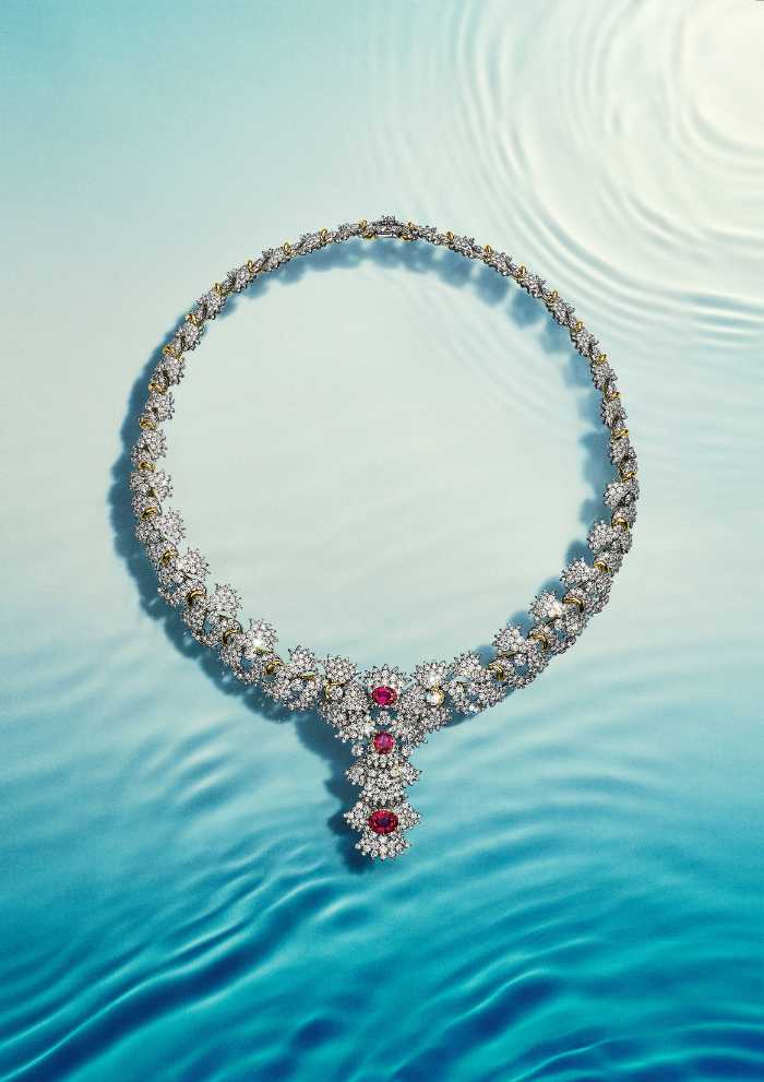 4°C さくら、Tiffany からまり４点 4°C さくら、Tiffany からまり4点 4℃の桜ジュエリー、“花びら舞う”
