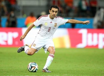 W杯初戦大敗のスペイン代表シャビ「サッカー人生で1番辛い敗戦」 (2014