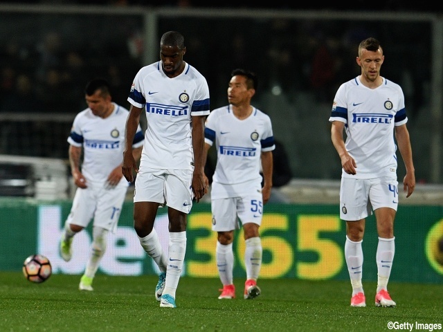 インテルは敵地でフィオレンティーナに4-5で敗れた