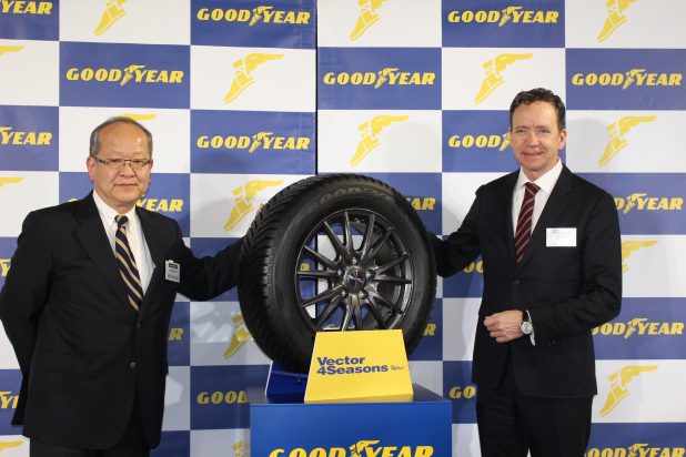 日本グッドイヤーの「オールシーズンタイヤ」が話題 2017年の戦略発表