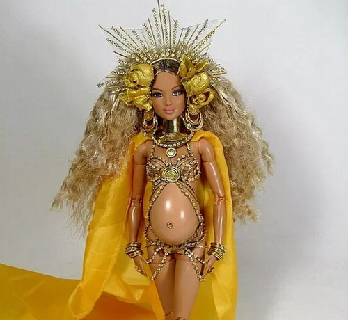 ド派手”妊娠中ビヨンセをバービー人形に - ライブドアニュース