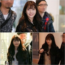 Iuを空港でキャッチ 素朴な入国スタイルが話題 すっぴんも清楚 ライブドアニュース