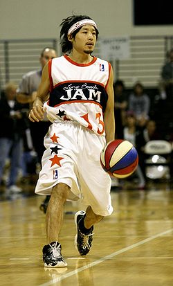 田臥勇太　ロングビーチジャム　ユニフォーム ABAジャム＞ロドマンの復帰戦を勝利で飾る／田臥も勝利に貢献