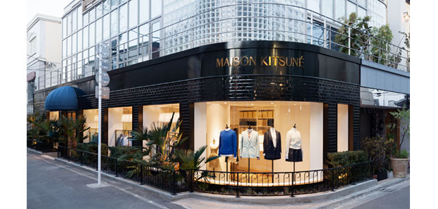 「メゾン キツネ（MAISON KITSUNE）」日本初の路面店が2店舗同時オープン - Peachy - ライブドアニュース