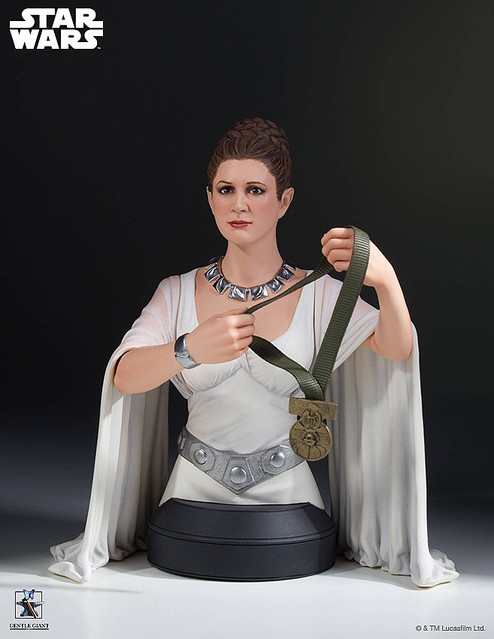 新品 プリンセスレイア ミニバスト 胸像 フィギュア スターウォーズ スレイブ版 祝勝セレモニーを再現！ジェントル・ジャイアント「『スター・ウォーズ