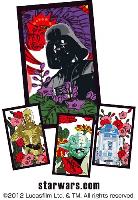 これぞSFと和の融合！スター・ウォーズの花札＆カルタが発売