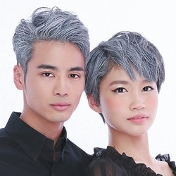 彼氏や旦那を 銀髪 に 1 Day銀髪カラーリング カラーフォックスワックス シルバー 発売 Peachy ライブドアニュース