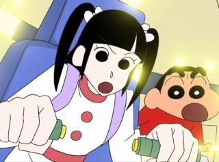 渡り廊下走り隊7が クレしん で声優に初挑戦 髪型の再現度にまゆゆ感激 ライブドアニュース