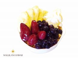 「バナナをベースに使ったアサイーボウル」(800円)