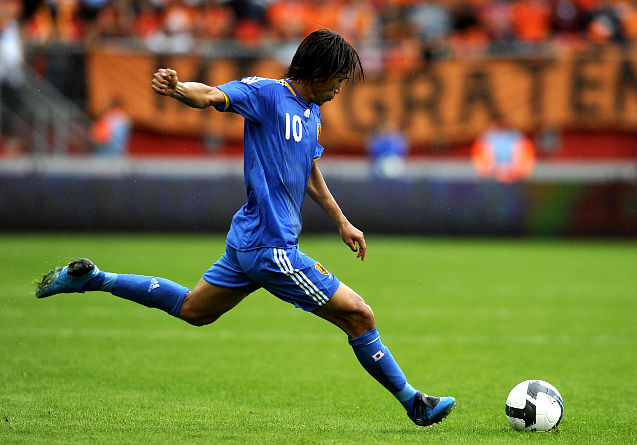 �ե꡼���å��򽳤���¼����
(Photo by Keisuke KOITO/PHOTO KISHIMOTO)

[2009ǯ9��5����Arke Stadion/���󥹥ء���/������]
