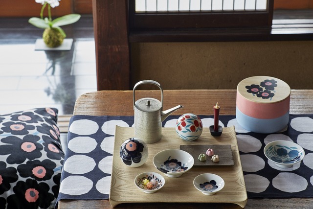 marimekko マリメッコ 有田焼 豆皿 4皿セット 伊勢丹 marimekko