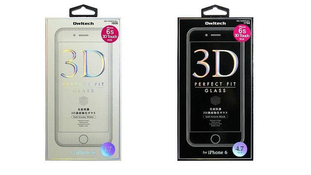3DTouchにも対応! オウルテックからiPhone 6s/ 6s Plus用の3D曲面対応全面強化ガラス