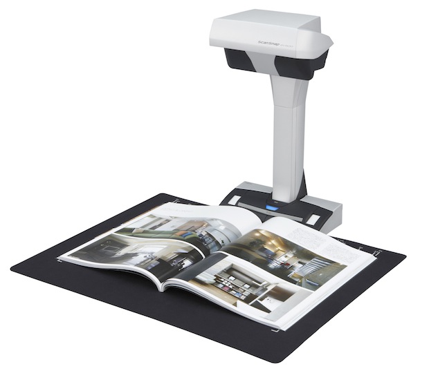 ScanSnapにA3まで対応のスタンド型モデル SV600、非破壊自炊向け