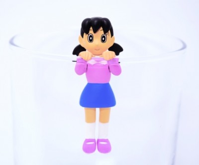 しずかちゃんがコップのフチに！ラナの「PUTTITOシリーズ ドラえもん “しずかちゃん”」(1個、税抜500円/12個入りBOX、税抜6000円)/(C)Fujiko-Pro,Shogakukan,TV-Asahi,Shin-ei,and ADK、(C)KITAN CLUB
