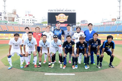 香川 長友 清武ら日本代表が集結 とんねるずの番組でキックベース対戦 ライブドアニュース