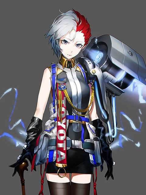 美少女擬人化】花澤香菜がプリウスに!? 総勢40名の娘大集合“トヨタ擬人