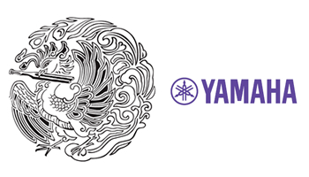 日本楽器製造(現ヤマハ)が創業した翌年に制定した商標「音叉をくわえた鳳凰図」