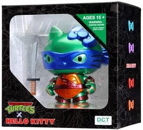 ハローキティが緑色に変身 「ミュータントタートルズ」とコラボ