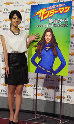 女優 桜庭ななみの好きな海外ドラマは 超能力ファミリー サンダーマン 先行上映試写会に登場 ライブドアニュース