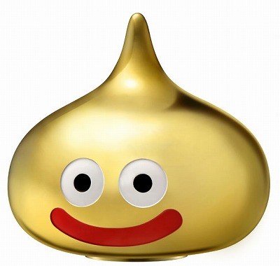 ドラゴンクエスト25周年記念 スライム ゴールド 25周年記念！ゴールドカラーのスライム貯金箱を予約発売 - ライブドア