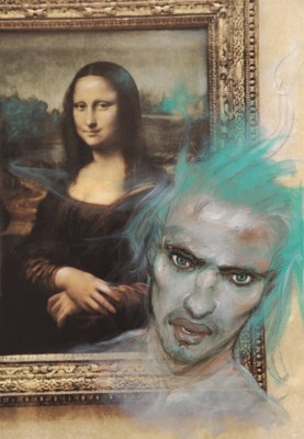 ルーヴル美術館特別展「ルーヴルNo.9 〜漫画、9番目の芸術〜」エンキ・ビラル/『ルーヴルの亡霊たち』/(C)Futuropolis / Musee du Louvre editions, 2012