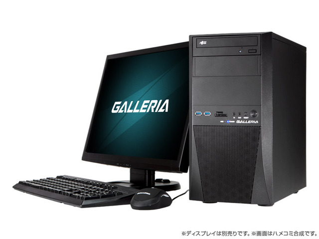 ドスパラ、AMD Radeon RX470 を搭載した「GALLERIA DTR」を発売