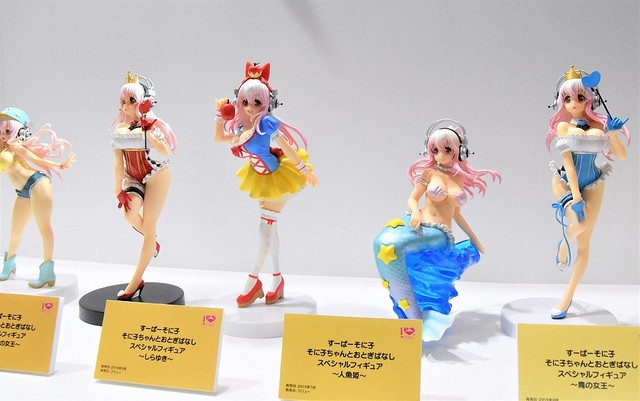 歴代の“そに子”が大集合！『SUPER SONICO 10th Anniversary フィギュア