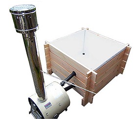 露天風呂キット（アウベルクラフト株式会社製）