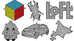 ひたすら手作りの迷路を更新しまくり数百個の迷路をいつでも無料で楽しめるサイト 迷路 Jp ライブドアニュース
