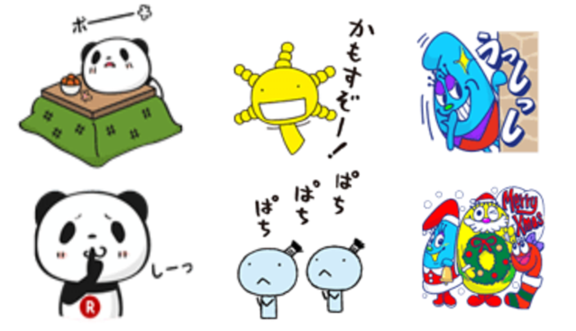 Line トークで使えるlineスタンプに お買いものパンダ アイシティ もやしもん 109ゆるキャラスタンプ の3種類を無料で追加 ライブドアニュース