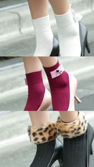 「オリジナルでかわいい♡無地ソックスの簡単リメイク3選」