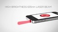 iPhoneからビームが出せる…!? スマホ搭載型レーザーポインター「iPin」