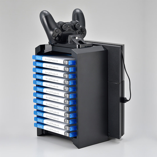 再値下げ！！】PS4 本体+テレビ コントローラ、スタンド、カセット付き