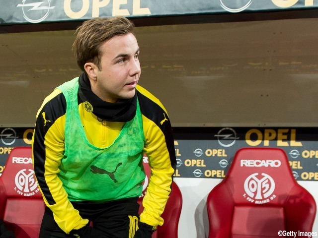 代謝障害が判明したマリオ・ゲッツェ