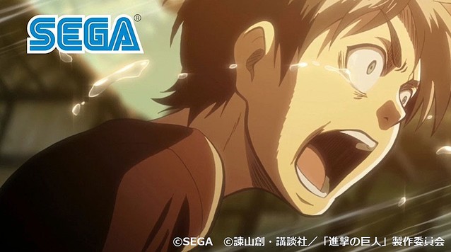 1人振り回されるエレン 巨チェインってなんだよ 主役の俺じゃない 進撃の巨人 チェンクロコラボは4月1日から ライブドアニュース