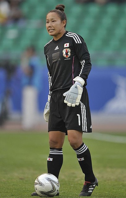 2010年広州で開催された第16回アジア競技大会・日本対北朝鮮での山郷のぞみ
(photo by 中村博之/フォート・キシモト)