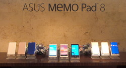 au LTE�б��η���8�����֥�å�ASUS MeMO Pad 8 AST21��8��22��ȯ�䡢���3��6720��