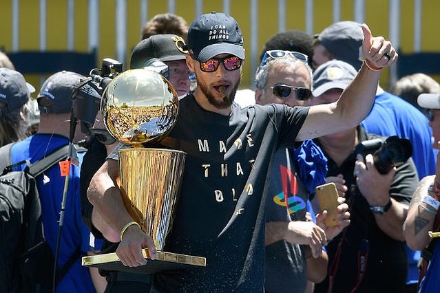 ウォリアーズ・カリー【写真：Getty Images】