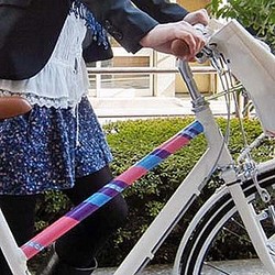 エーワン 自転車のフレームを自分好みにデザインする専用シール発売 ライブドアニュース