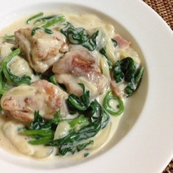 とろ りコク旨 今夜のおかずは 鶏肉とほうれん草のクリーム煮 に決まり ライブドアニュース