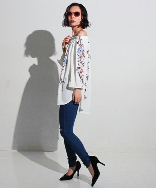 画像 普通すぎて物足りない 単純コーデを可愛くキメるおしゃれ女子テク 2 4 Peachy ライブドアニュース