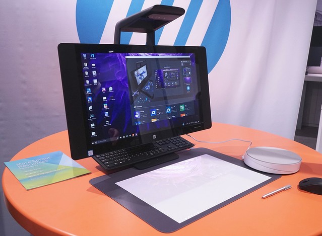 HP、3Dスキャナ内蔵の変態PC「Sprout Pro」7月発売。プロジェクタ内蔵
