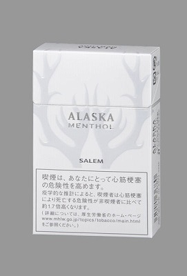 商品名の「アラスカ」は凍りつくような超強メンソール感を表現したという