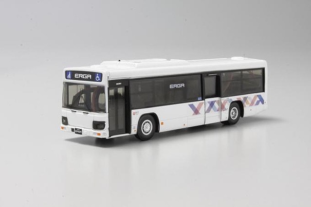 京商1/80 いすゞエルガカタログカラー ラジコンカー いすゞプラザ限定！ 京商が1/80スケールの大型バスラジコンを発売