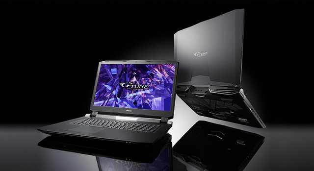 G-Tune、GeForce GTX 1080搭載 17.3型4K-UHD液晶ゲーミングノートパソコンを販売開始