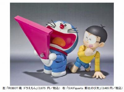 バンダイ ドラえもん と のび太 のフィギュア Robot魂 ドラえもん など発売 ライブドアニュース