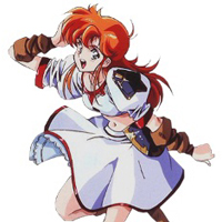 ラングリッサー ラングリッサー3 イラストカード　ティアリス　当時物 ラングリッサー・トライソード」シリーズIからIIIのメインキャラクター